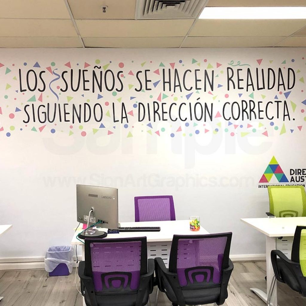 Wall mural sticker – Sign Art & Graphics – Sign writers Sydney, Large ...