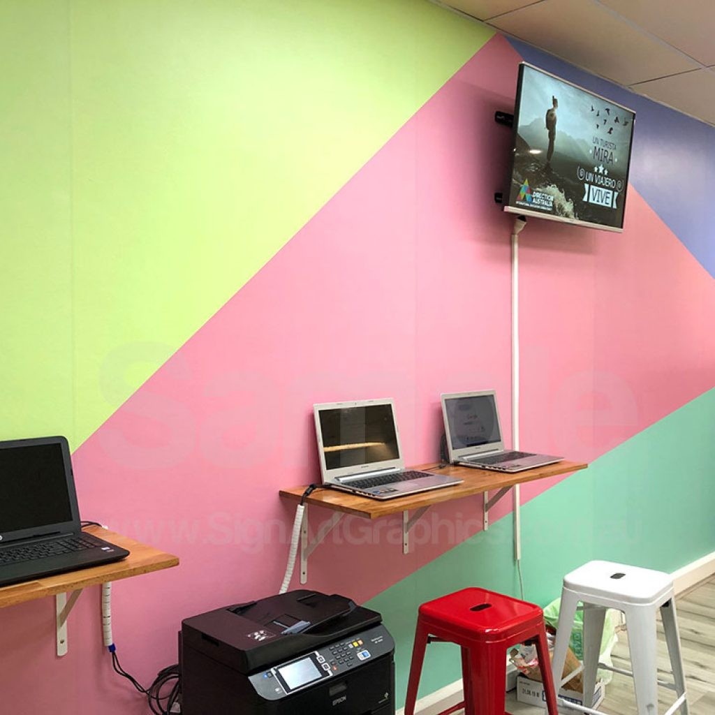 Wall mural sticker – Sign Art & Graphics – Sign writers Sydney, Large ...