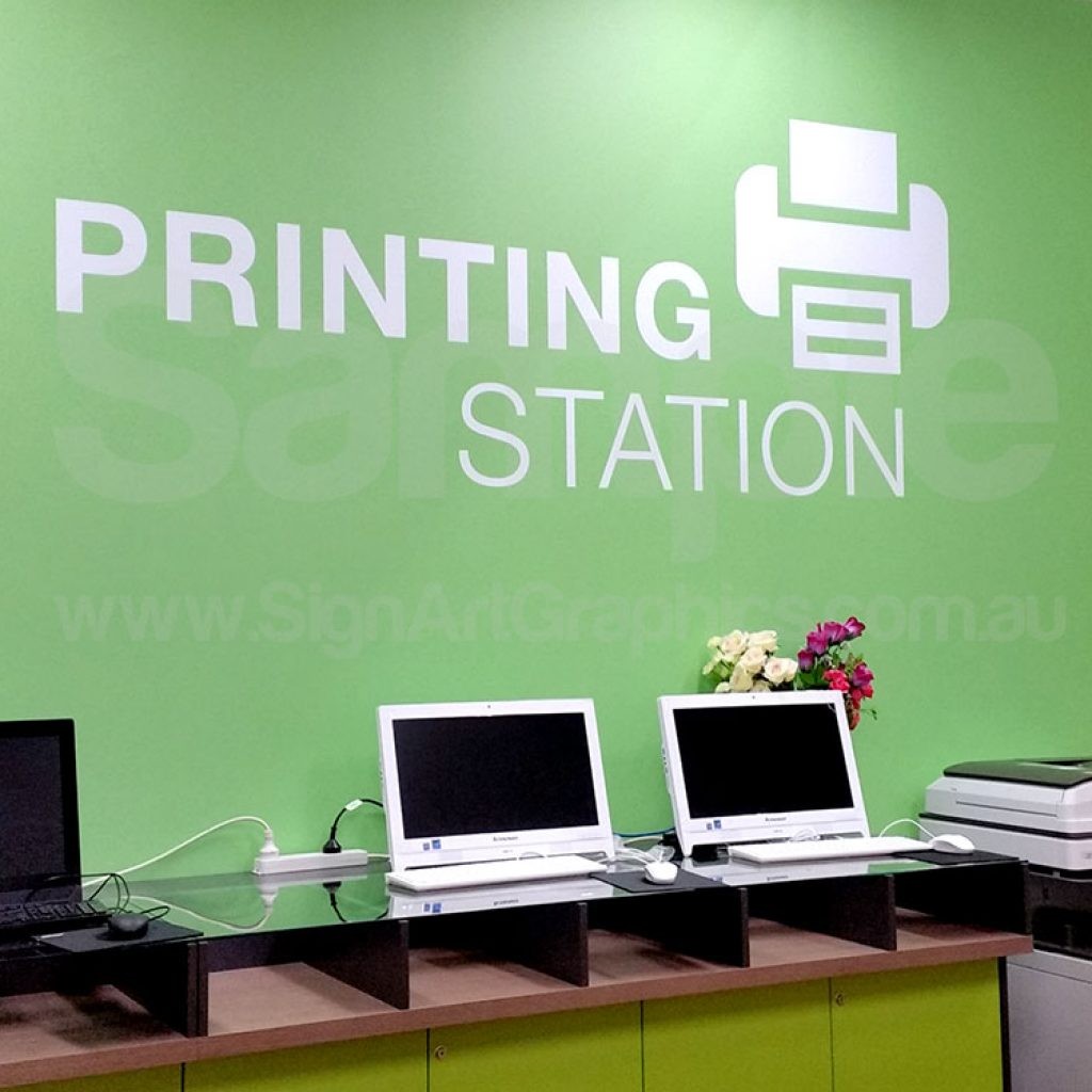 Wall mural sticker – Sign Art & Graphics – Sign writers Sydney, Large ...