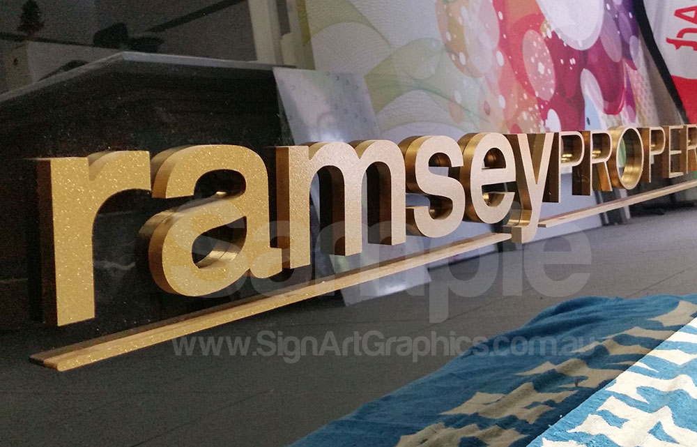acrylic-letters-painted-gold sign