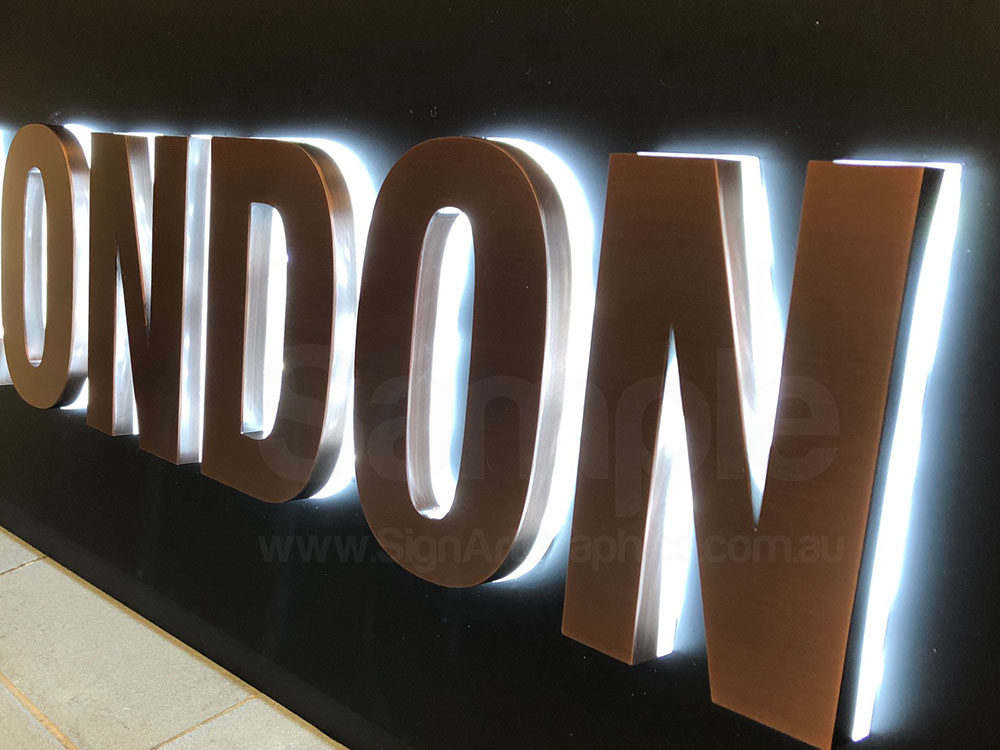 Stainless-steel-Copper-letters