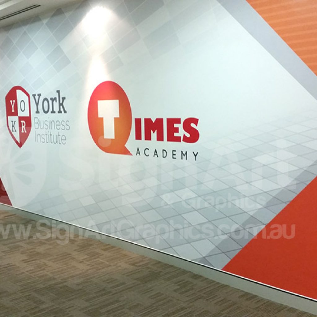Wall mural sticker – Sign Art & Graphics – Sign writers Sydney
