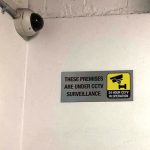 CCTV Building Sign