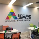 Wall mural full colour feature wall